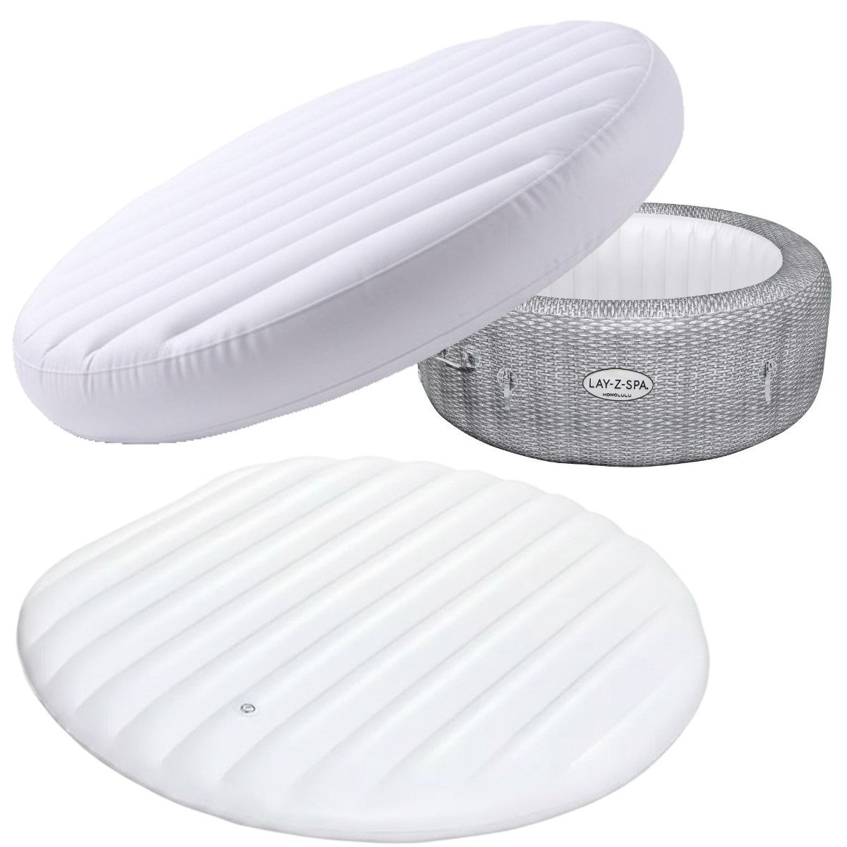 Bestway pokrowiec izolacyjny dmuchany wkład do lay-z-spa honolulu 196x71cm