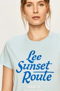 Koszulki sportowe damskie - Lee - T-shirt - grafika 1