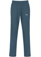 Spodnie damskie - Trigema Spodnie damskie 100% bawełna Deluxe, Jeansy melanż, S - miniaturka - grafika 1