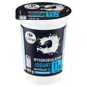 Kefiry, jogurty, maślanki - Carrefour Extra Wysokobiałkowy jogurt naturalny 2 % 180 g - miniaturka - grafika 1