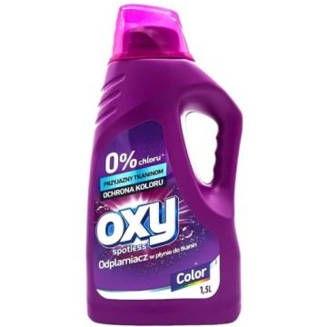 Oxy Spotless Color odplamiacz w płynie Kolor 1,5L