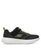 Buty dla chłopców - Skechers Sneakersy Go Run 400 V2-Goltran 405095L/BKYL Czarny - miniaturka - grafika 1