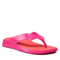 Klapki i japonki damskie - Japonki Melissa - Brave Flip Flop Ad 33699 Pink/Red AH099 - miniaturka - grafika 1