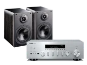 Zestawy stereo - Yamaha R-N600A (srebrny) + Nota 260 (czarny) - miniaturka - grafika 1