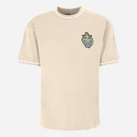 Koszulki męskie - Koszulka męska bawełniana Fila FAM0371-10006 2XL Beżowa (4064556417343) - miniaturka - grafika 1