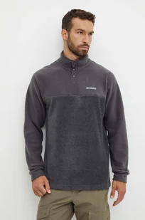 Columbia bluza sportowa Steens Mountain Half Snap kolor szary wzorzysta 2097721 - Bluzy męskie - miniaturka - grafika 1
