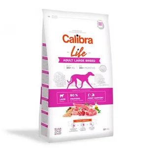 Calibra Life dog adult large breed lamb new 12 kg - sucha karma dla dużych dorosłych psów, powyżej 30 kg - Sucha karma dla psów - miniaturka - grafika 1