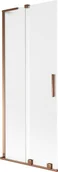 Parawany nawannowe - Mexen Velar L parawan nawannowy 2-skrzydłowy rozsuwany 85 x 150 cm, szron, różowe złoto - 896-085-003-31-60 - miniaturka - grafika 1
