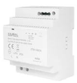 Zasilacze i transformatory - Zasilacz LED na szynę DIN 24V 100W DC TH-35 TYP: ZTM-100/24 ZAMEL - miniaturka - grafika 1