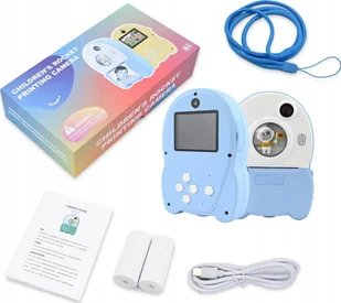 Shona Aparat z drukarką SHONA KCP04 4FUN BLUE - Aparaty natychmiastowe - miniaturka - grafika 1