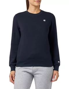 Champion Legacy Basics W-Light Powerblend Fleece Crewneck Bluza Damska, Granatowy, XS - Bluzy damskie - miniaturka - grafika 1
