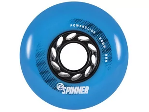 Zestaw 4 kółek Powerslide PS SPINNER Wheels Pack 80mm 88A Blue 2022 - Akcesoria do skatingu - miniaturka - grafika 1