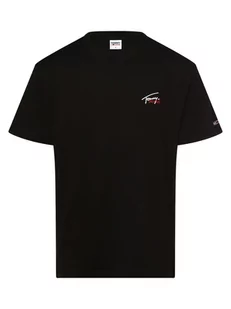 Tommy Jeans - T-shirt męski, czarny - Koszulki męskie - miniaturka - grafika 1