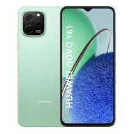 Telefony komórkowe - Huawei Nova Y61 4GB/64GB Dual Sim Zielony - miniaturka - grafika 1