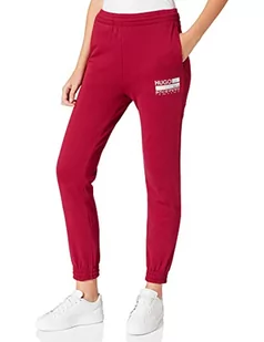 HUGO Damskie spodnie treningowe Miogger, Open Red641, XL - Spodnie rowerowe - miniaturka - grafika 1