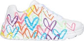 Buty trekkingowe dziecięce - Buty do chodzenia dla dzieci Skechers Uno Lite Spread The Love - miniaturka - grafika 1