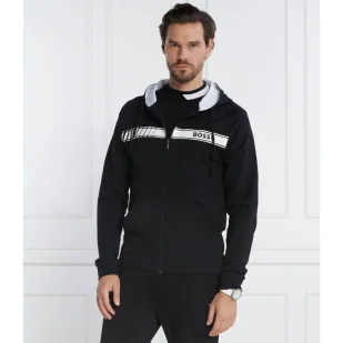 BOSS Bluza Authentic Jacket H | Regular Fit - Bluzy męskie - miniaturka - grafika 1