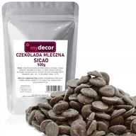 Słodkie kremy i masła - Czekolada mleczna w pastylkach 32,1% Sicao 500 g fondue polewa - miniaturka - grafika 1