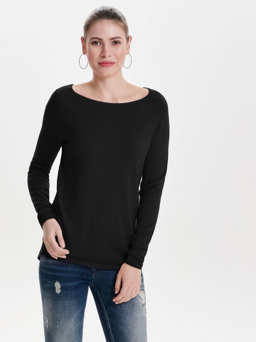 maglie donna only 15109964 mila lacy black