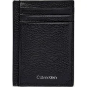 Etui na dokumenty i karty - Calvin Klein Skórzane etui na karty - miniaturka - grafika 1