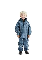 Kurtki i płaszcze dla chłopców - Celavi Jednolity płaszcz przeciwdeszczowy unisex, Niebieski (lodowy niebieski 717), 140 - miniaturka - grafika 1