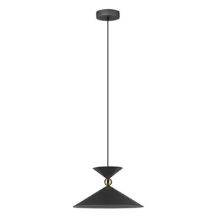 Quelto lampa wisząca 1-punktowa grafitowa PND-84432-1-GR - Lampy sufitowe - miniaturka - grafika 1