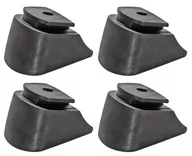 Akcesoria do skatingu - Hamulec do rolek Raven Profession PU czarny 4szt - miniaturka - grafika 1