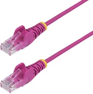 Kable miedziane - StarTech N6PAT100CMPKS kabel sieciowy Różowy 1 m Cat6 U/UTP UTP - miniaturka - grafika 1