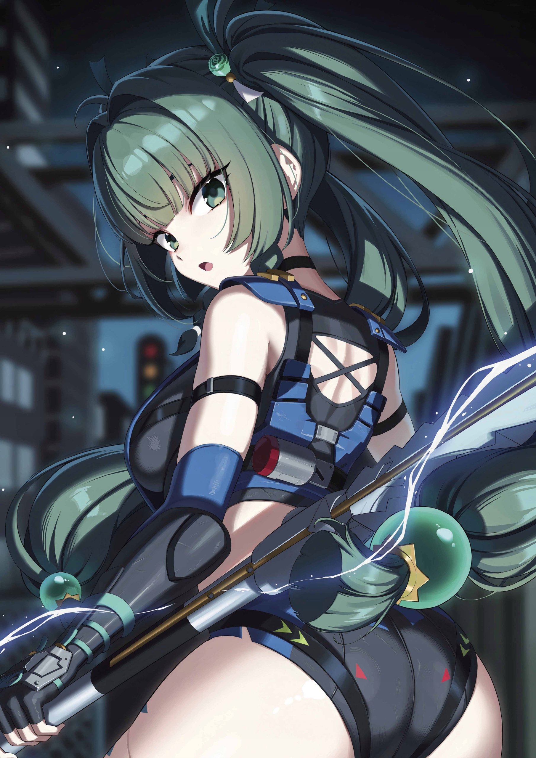 Plakat A3 Zenless Zone Zero Zzz Anime Gra Qingyi
