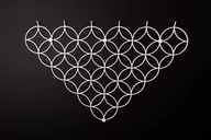 Wieszaki i stojaki - POLYHEDRA Wieszak Holo M Gold F.202120 - miniaturka - grafika 1