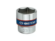 Klucze i nasadki - KING TONY Nasadka 3/8" 333506m, 6 mm, 27 mm - miniaturka - grafika 1