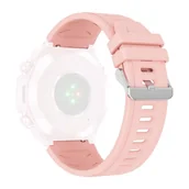 Akcesoria do zegarków - Pasek Rubicon do modelu RNCF37 różowy - miniaturka - grafika 1