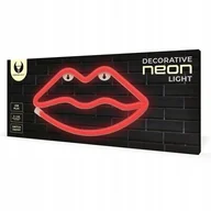 Pozostałe oświetlenie - Neon LED usta czerwony FLNEO8 forever light - miniaturka - grafika 1