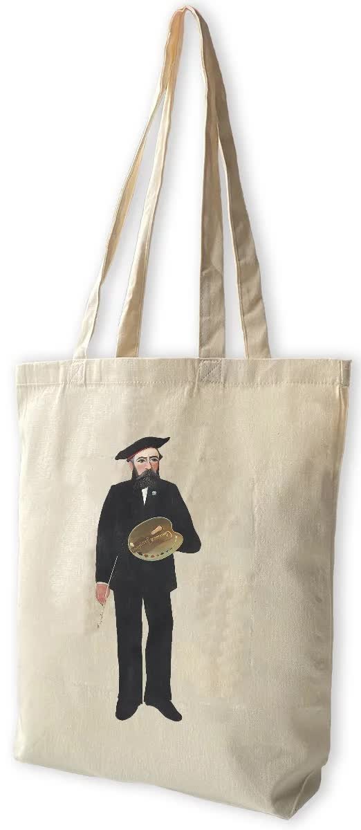 Torba bawełniana Autoportret Henri Rousseau