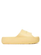 Klapki i japonki damskie - Tommy Jeans Klapki Tjw Chunky Pool Slide Ess EN0EN02879 Żółty - miniaturka - grafika 1