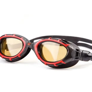 ZOGGS Okularki pływackie PREDATOR FLEX POLARIZED ULTRA czerwone - Pływanie - miniaturka - grafika 3