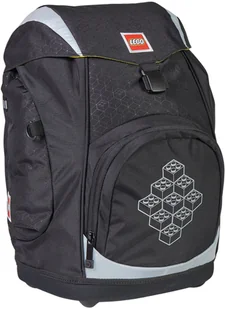 LEGO Bricks Nielsen School Bag 20193-2511 Czarne One size - Plecaki szkolne i tornistry - miniaturka - grafika 1