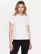 Koszulki i topy damskie - Pinko T-Shirt 100373 A0KP Biały Regular Fit - miniaturka - grafika 1