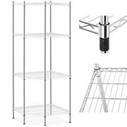 Royal Catering Regał metalowy - narożny - 680 x 680 x 1800 mm RCMR-1800P48 RCMR-1800P48