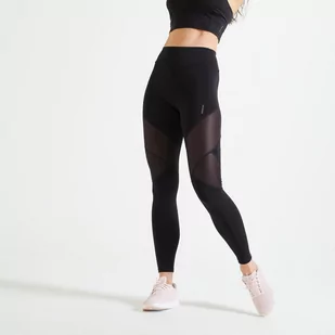 Legginsy fitness damskie Domyos - Spodnie sportowe damskie - miniaturka - grafika 1