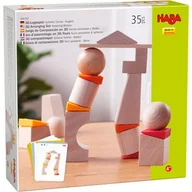 Klocki - Zestaw do układania 3D Krzywe wieże kulki - Haba - miniaturka - grafika 1