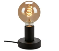 Lampy stojące - Briloner 7023-015 - Lampa stołowa TEEPU 1xE27/10W/230V czarna - miniaturka - grafika 1