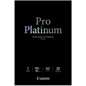 Papier do drukarek - Canon Papier fotograficzny PT-101 A3 300g 20 - Pro Platinum - 2768B017 - miniaturka - grafika 1