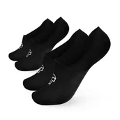 Skarpetki dla dzieci - Skarpetki GymBeam Strix No-show Socks 2Pack Black S - miniaturka - grafika 1