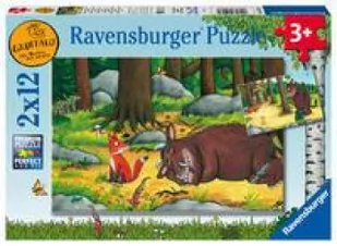 Ravensburger Kinderpuzzle 05226 - Grüffelo und die Tiere des Waldes - 2x12 Teile Puzzle für Kinder ab 3 Jahren 5226 - Puzzle Ravensburger Kinderpuzzle 05226 - Grüffelo und die Tiere des Waldes - 2x12 Teile Puzzle für Kinder ab 3 Jahren 5226 - Puzzle - miniaturka - grafika 2