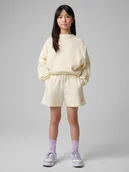 Spodnie i spodenki dla dziewczynek - 4F Spodenki dresowe dziewczęce - białe 164 (13-14 lat) - miniaturka - grafika 1