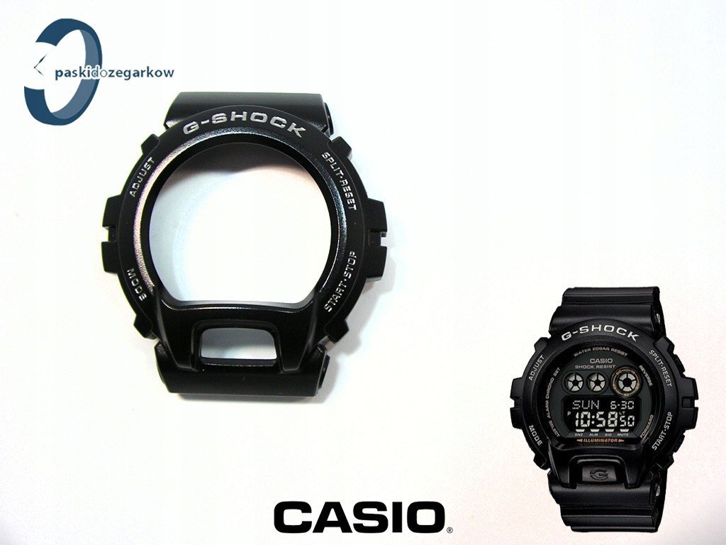 Bezel Casio GD-X6900-1 GD-X6900 czarny oryginał