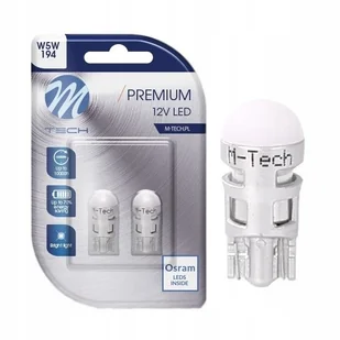Żarówka W5W T10 Led Osram M-tech 1xSMD3030 Biała - Żarówki samochodowe - miniaturka - grafika 1