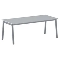 Stoły warsztatowe - B2B Partner Stół PRIMO BASIC z szarosrebrnym stelażem, 2000 x 900 x 750 mm, szary 499071 - miniaturka - grafika 1
