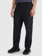 Spodnie męskie - 4F Spodnie męskie casual cargo 4FRSS25TTROM1459-20S Czarny Roz. XXL - miniaturka - grafika 1
